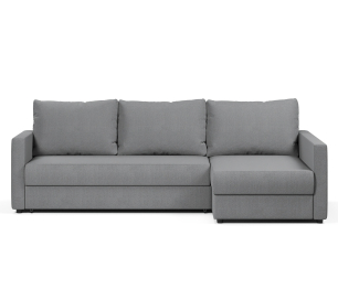 Диван угловой Фрисби дельфин, велюр