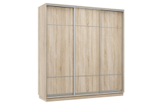 Шкафы-купе 3-х дверные, Шкаф-купе Премьер Лайт 64 (08;08;08) трехдверный