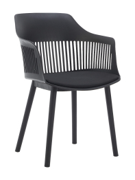 Стул Betty пластиковый с подушкой