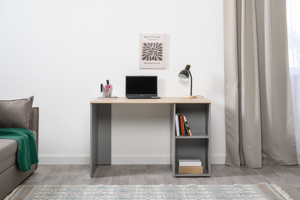 Прямые компьютерные столы, Стол письменный Лайт 12.163