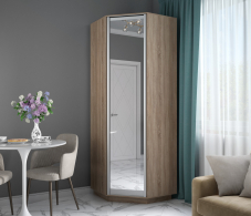 Для одежды, Шкаф распашной Угловой Экспресс, 90х90х240 см