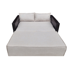 Диван-кровать аккордеон  Барон 160, рогожка/экокожа