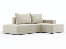 Диваны угловые в гостиную, Диван-кровать угловой Кензо еврокнижка, рогожка Люкс