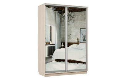 Шкаф-купе Премьер 12 ясень шимо светлый