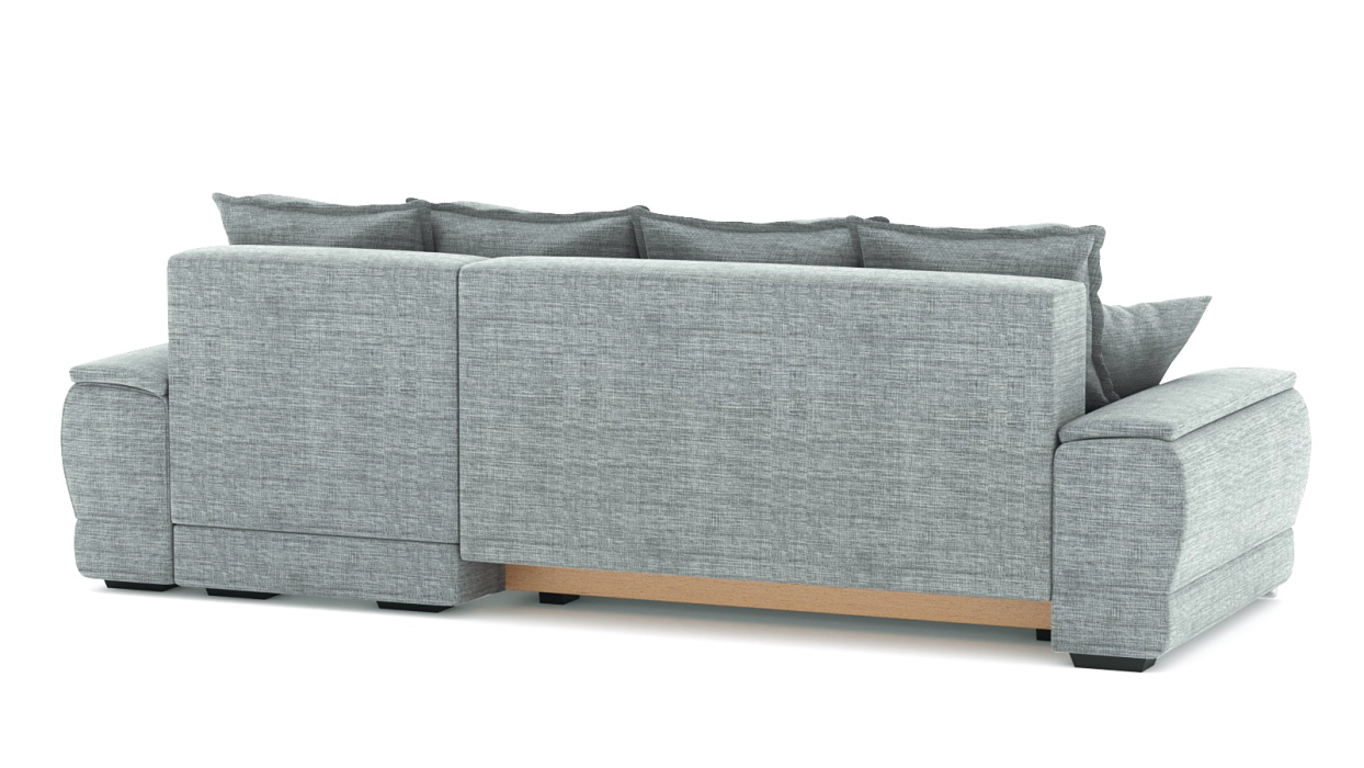 Диваны угловые в гостиную, Диван-кровать угловой Нордвикс Мини, рогожка