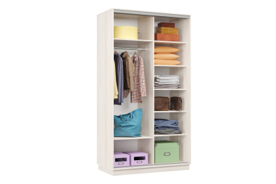 Шкаф-купе Премьер Лайт 04 Мини Ф-1356 двухдверный