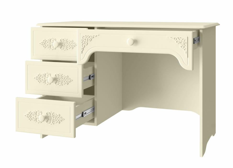 Прямые, Стол письменный левый Ассоль плюс АС-6