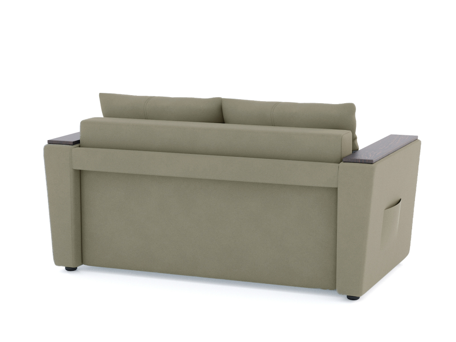 Диваны еврокнижки, Диван-кровать Дубай Майами еврокнижка-трехсекционная, велюр