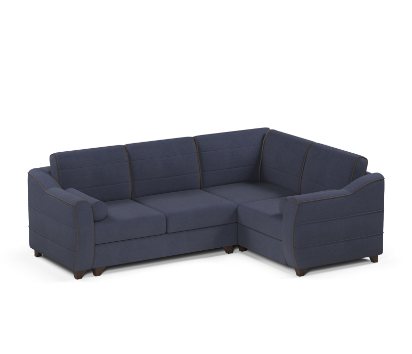 Диваны угловые в гостиную, Диван-кровать угловой Френсис еврокнижка, велюр