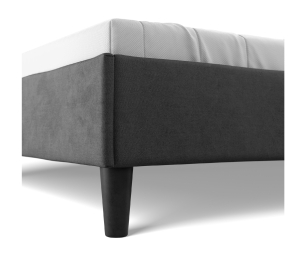 Кровать Джейн 140х200 с кроватным основанием, велюр