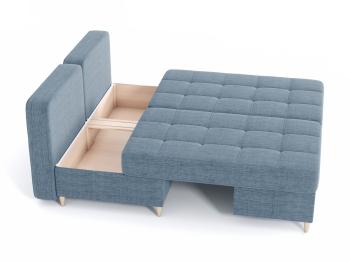 Диван-кровать угловой Оливер Люкс 2 еврокнижка-трансформер, рогожка Люкс