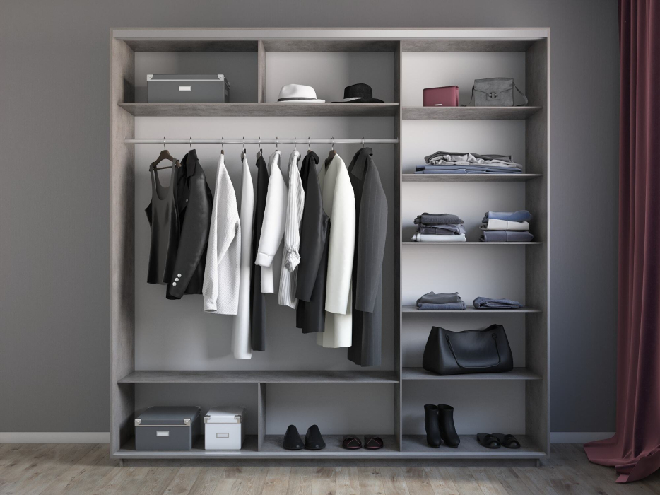 Шкафы-купе 3-х дверные, Шкаф-купе Экспресс 3-х дверный Фотопечать Шелк Стекла 210х60х240