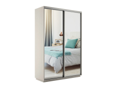 Шкафы-купе 2-х дверные, Шкаф-купе Экспресс Экспенс дуо 2200 x 1600 x 450