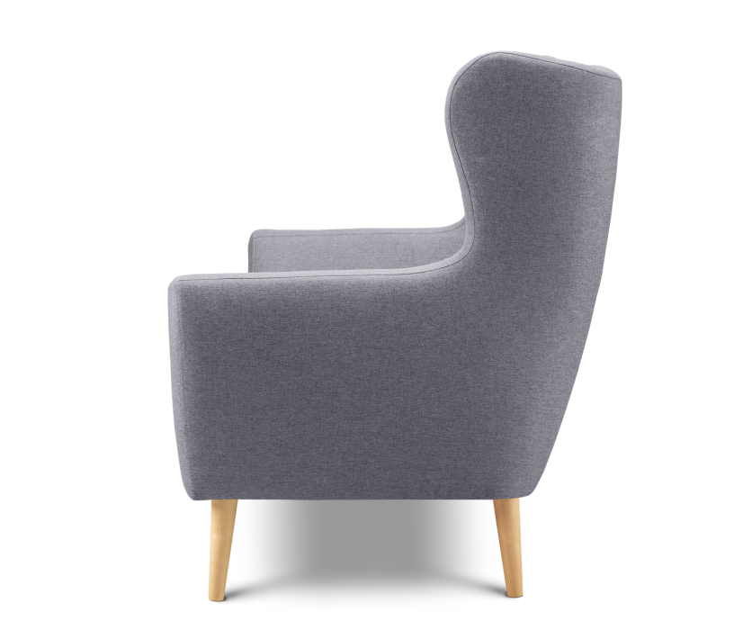 Дизайнерские диваны для гостиной, Диван прямой нераскладной Фиджи, рогожка