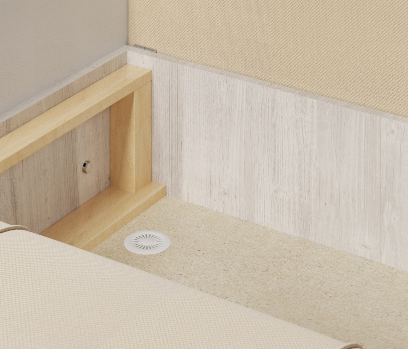 Диваны с ящиком для белья, Диван-кровать прямой аккордеон Бетта