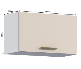 Соренто шкаф 1 дв 60х36 см