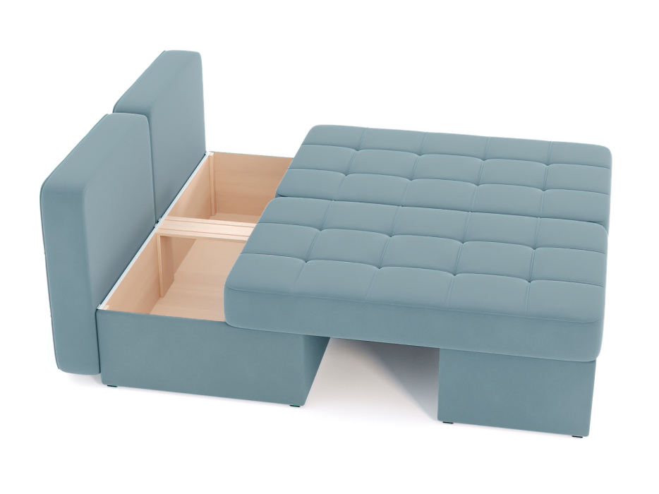 Диваны угловые в гостиную, Диван-кровать угловой Оливер еврокнижка-трансформер, велюр