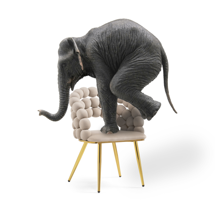 Стулья, Стул на металлокаркасе Ball