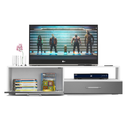 Тумба под ТВ СВК Ларго 1,4 Белый