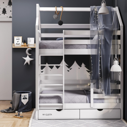 Двухъярусная кровать - Masta 160х80 см