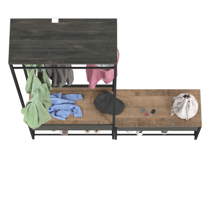 Прихожие, Прихожая Трувор 15.120 с обувницей с сиденьем