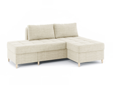 Диваны угловые в гостиную, Диван-кровать угловой Оливер 2 еврокнижка-трансформер, рогожка Люкс