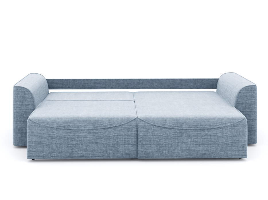 Диваны угловые в гостиную, Диван-кровать угловой Рафаэль еврокнижка НПБ, рогожка Люкс