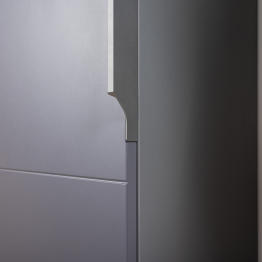 Шкаф-пенал в прихожую с обувницей и зеркалом Октава.