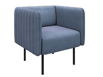 Кресло тканевое Рио, велюр