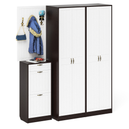 П-6 прихожая компоновка № 15 МДФ фрезеровка прованс