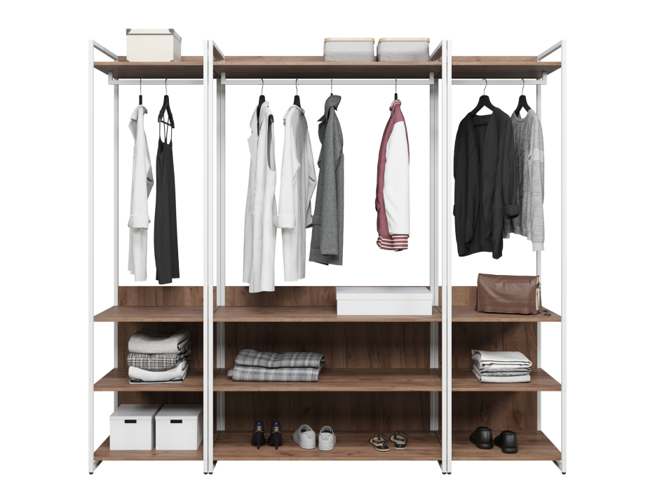 Прихожие, Гардеробная Urban Лофт 06 Белый