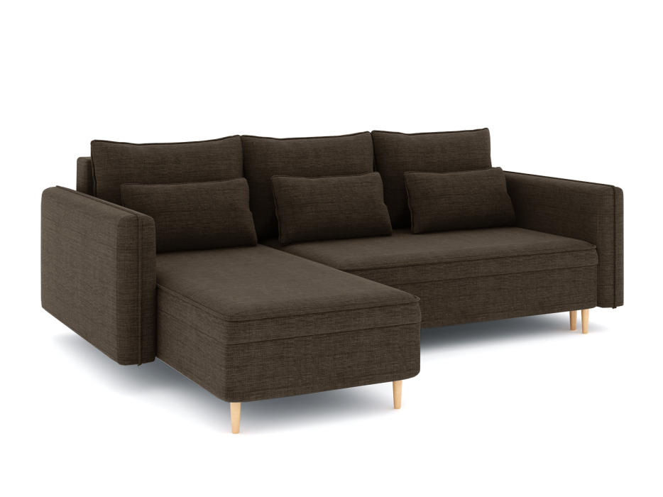 Диваны угловые в гостиную, Диван-кровать угловой Рон еврокнижка-пантограф, рогожка Люкс