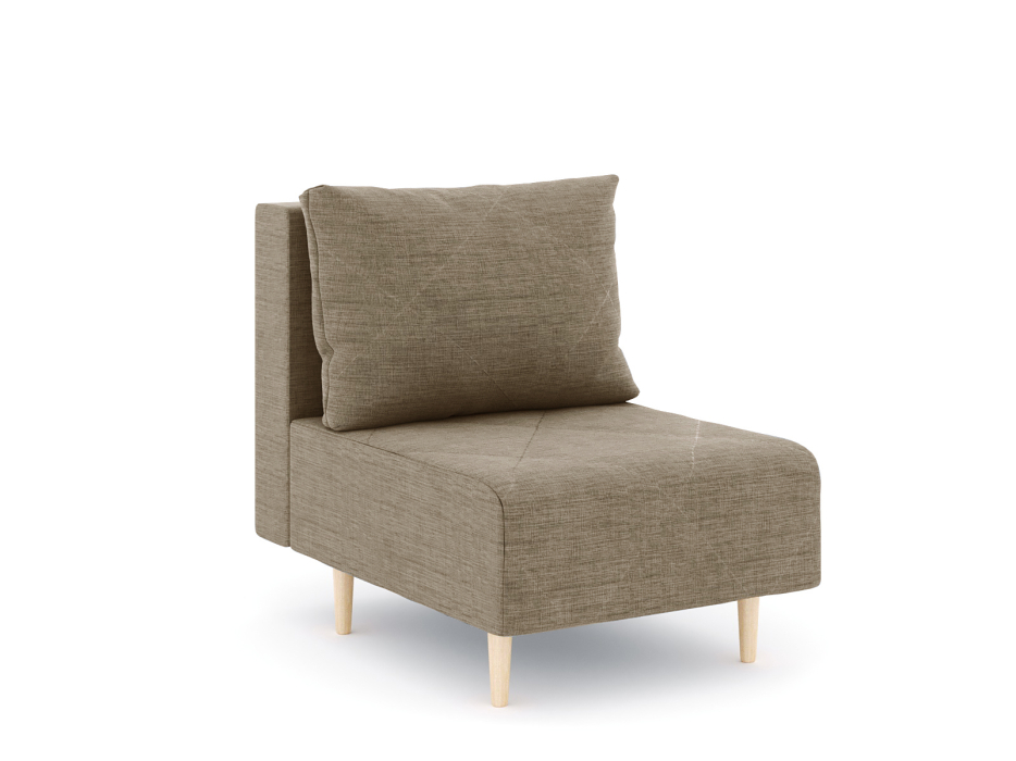 Кресло для отдыха, Кресло для отдыха Милли без подлокотников, рогожка Люкс