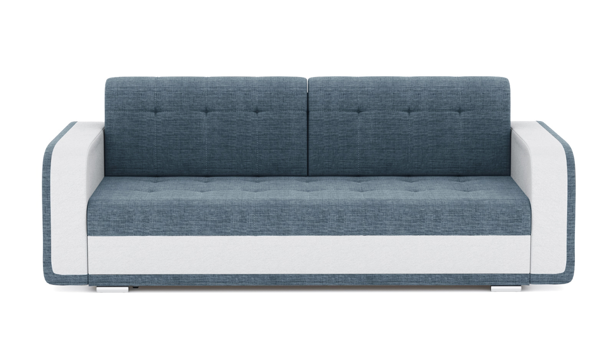 Диваны еврокнижки, Диван-кровать Генри еврокнижка, рогожка+кож.зам