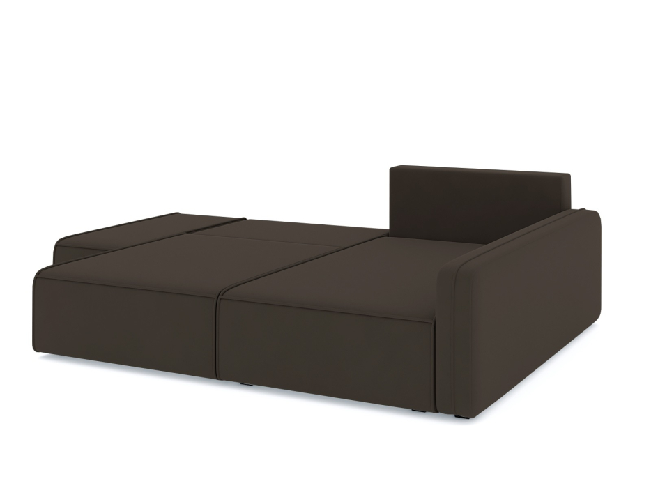 Диваны угловые в гостиную, Диван-кровать угловой Портленд еврокнижка НПБ, велюр