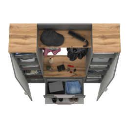 Современная компактная прихожая Октава № 18