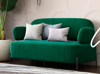 Диван STOOL GROUP Кэнди Велюр