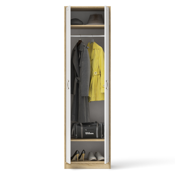 Шкафы распашные, Шкаф П-6 МДФ фрезеровка прованс