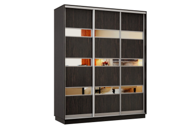 Шкаф-купе Премьер 24 (16;16;16) трёхдверный