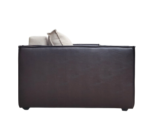 Диван-кровать аккордеон  Барон 160, рогожка/экокожа