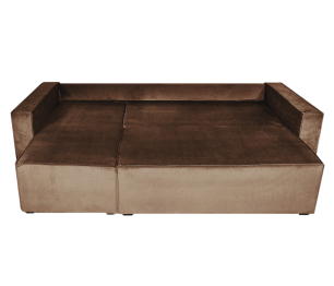 Диван-кровать Лофт Люкс угловой  143, велюр