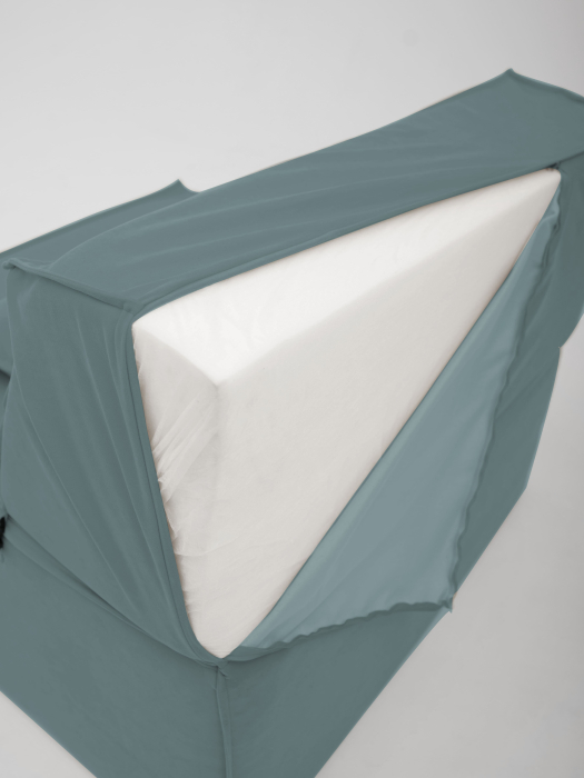 Гостиная, Бескаркасное кресло Клайд,велюр