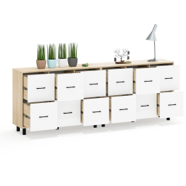 Комод РВК 127-1204 12-ть выдвижных ящика