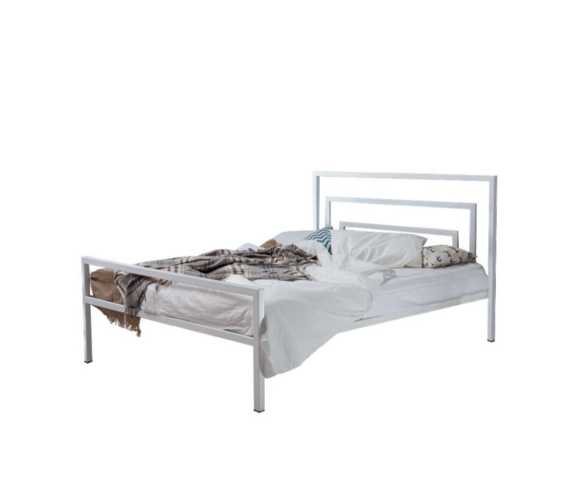 Кровати более 180 см, Металлическая кровать Атланта 1.8