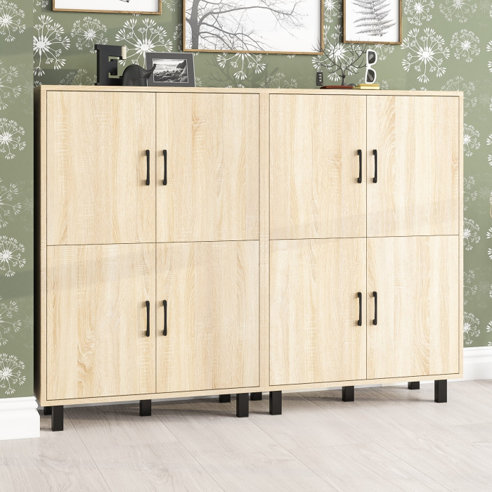 Комоды, Две тумбы-комода четыре распашных дверки РВК 126-804