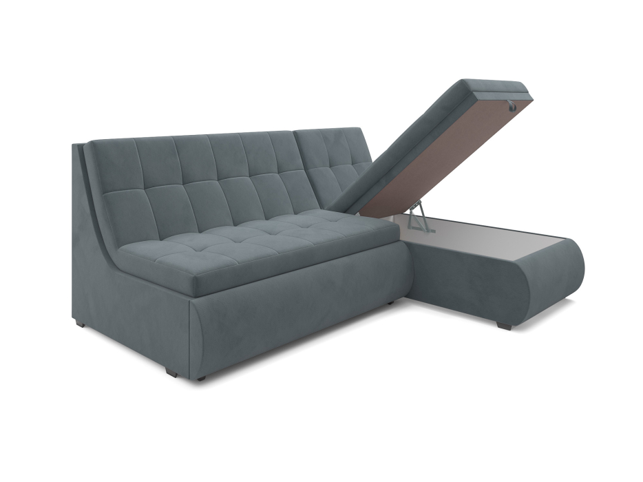 Диваны угловые в гостиную, Диван угловой Дубай (Велюр)