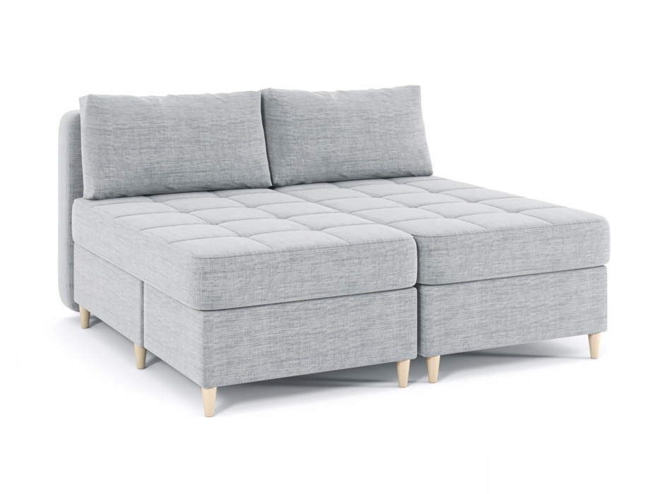 Диваны угловые в гостиную, Диван-кровать угловой Оливер 2 еврокнижка-трансформер, рогожка