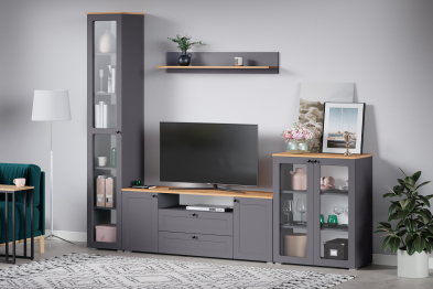 Тумба-витрина Остин 16.394.01