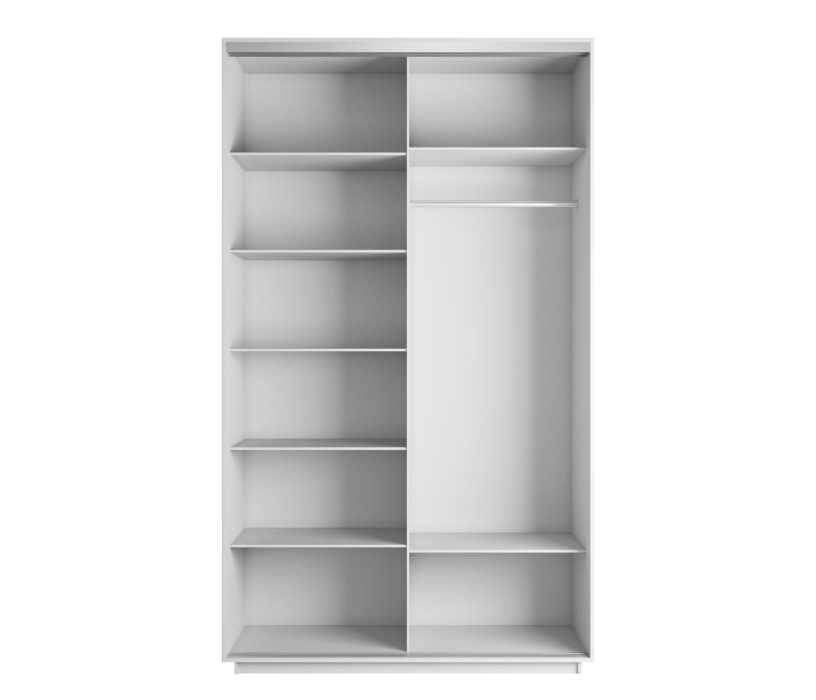Шкафы-купе, Шкаф-купе Экспресс Медиум дуо 2200 x 1400 x 600