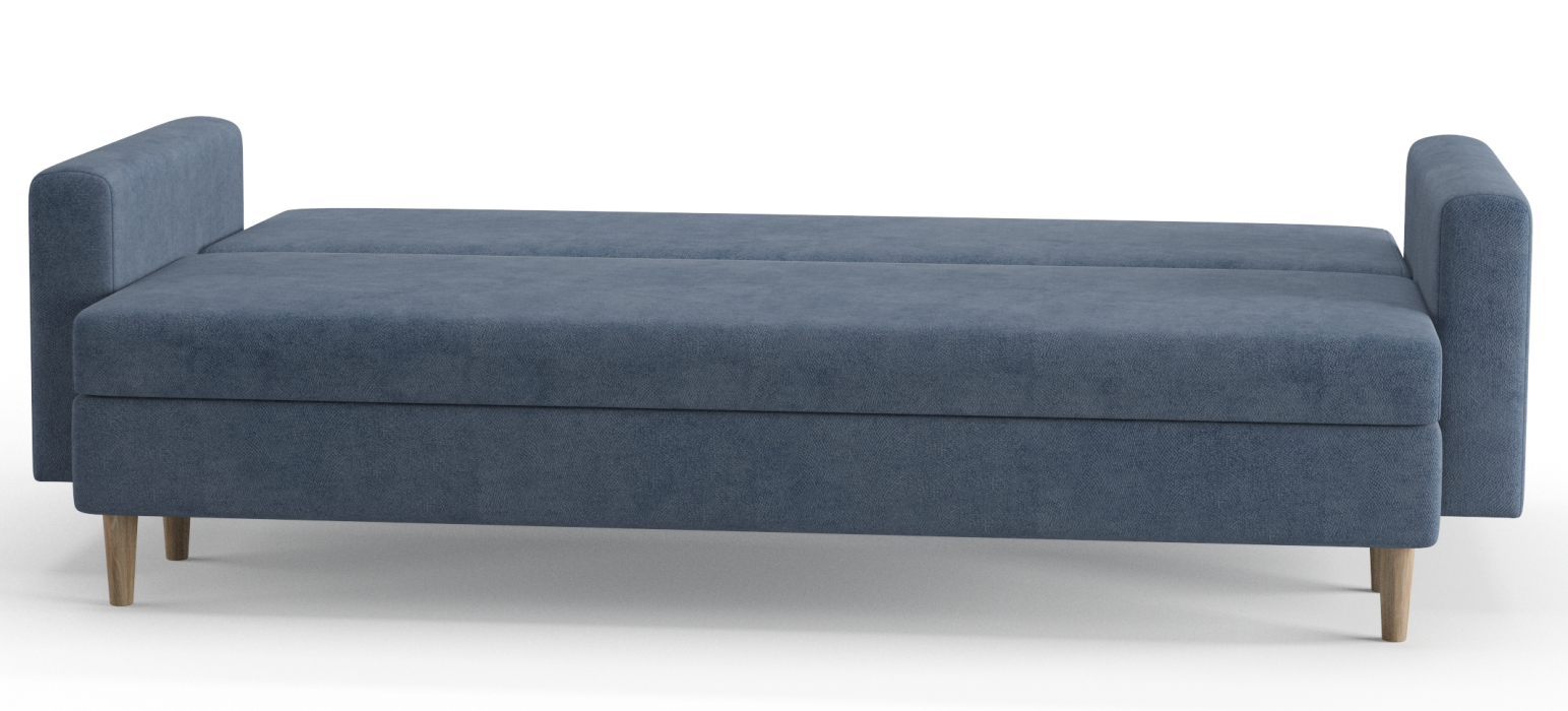 Диваны еврокнижки, Диван-кровать Таврида, пружинный блок, велюр